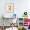 Stupell Industries Neutral Bunny in Oval Border Framed Giclee, design by LSR Design Studio